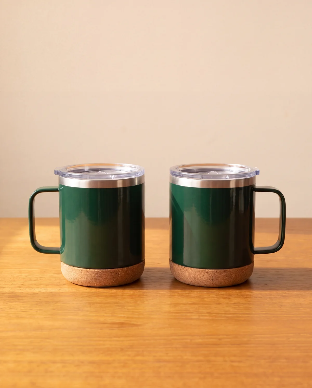Insulated Coffee Mug Pair, 2-part set